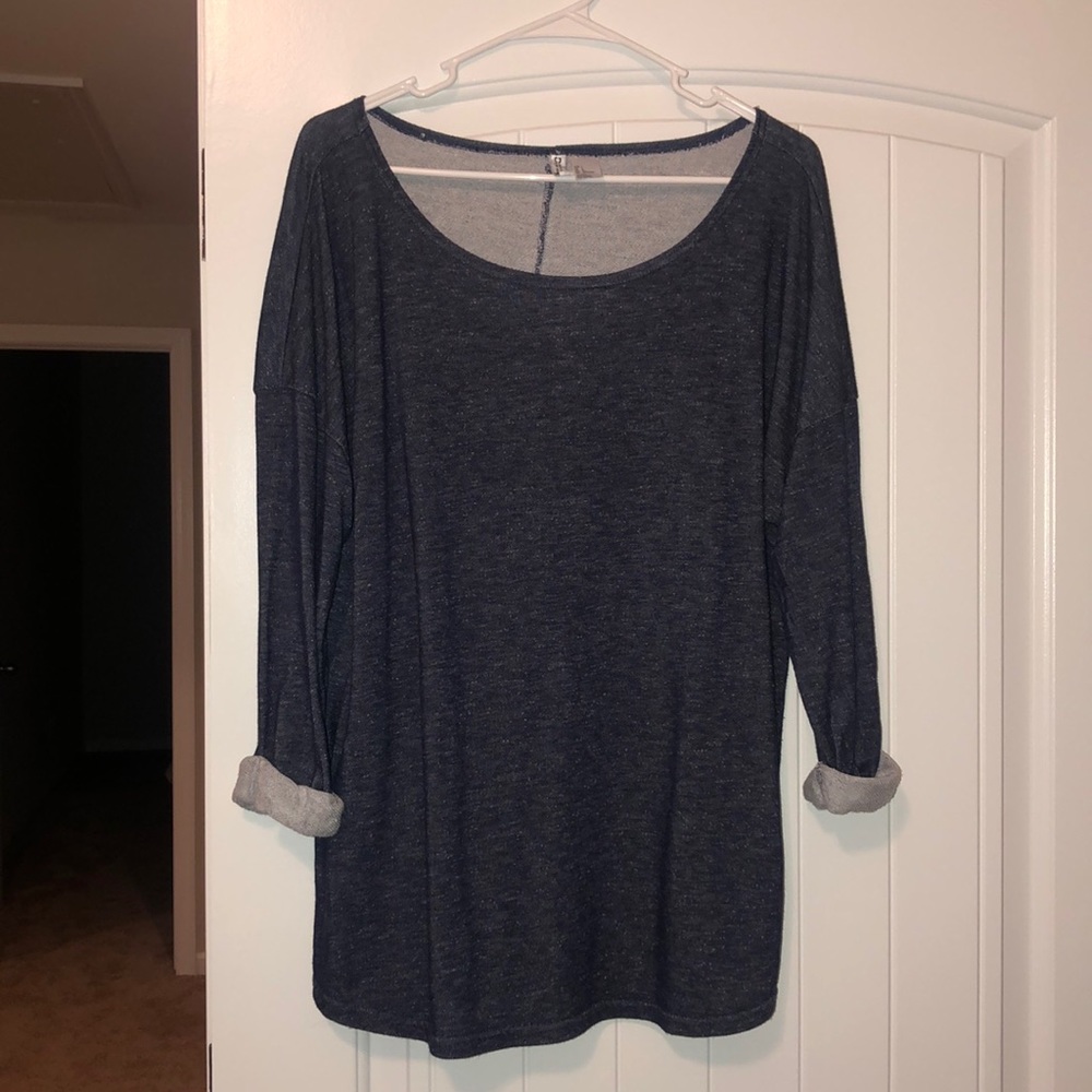 Denim color tshirt